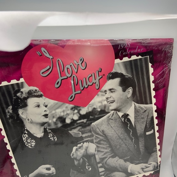 Vintage I Love Lucy Lucille Ball 12" x 12" Square 1998 Calendar SEALED! - Picture 3 of 11